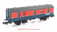 374-644 Graham Farish BR Mk1 CCT Covered Carriage Truck BR RTC (Original) - Era 7